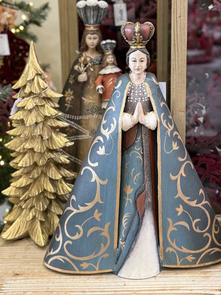 Blitz Sassari - Natale 2025 statuette della Madonna 2
